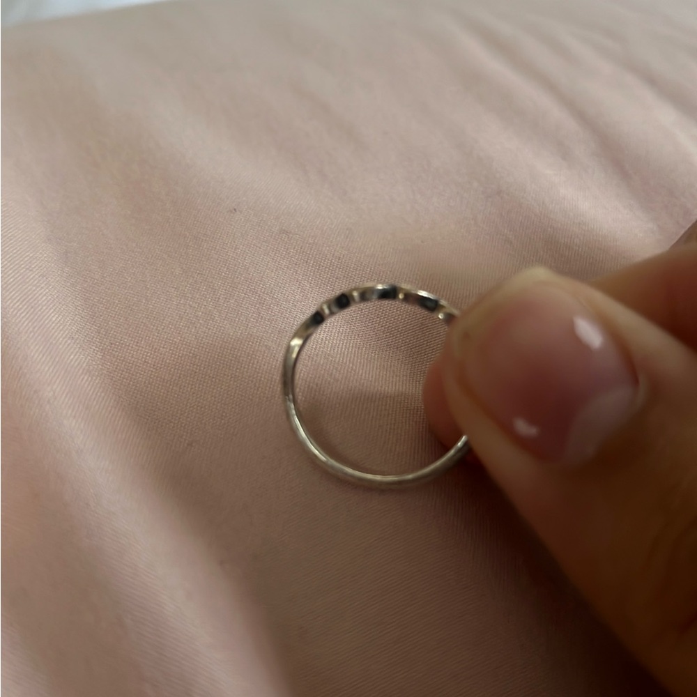 James Avery Silver "Love" Script Ring - image 2